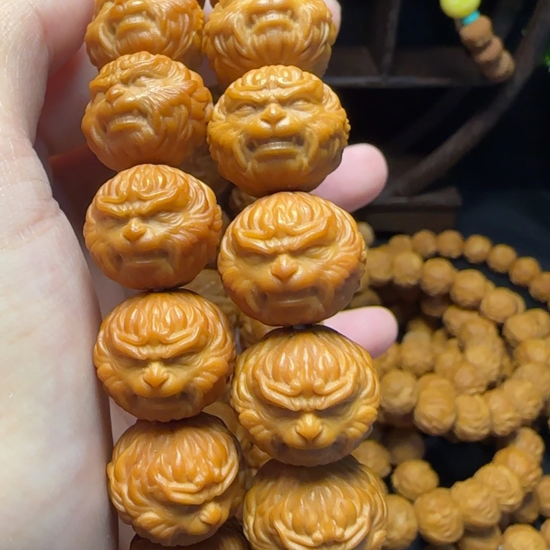 有***福吊坠猴头核桃猴头