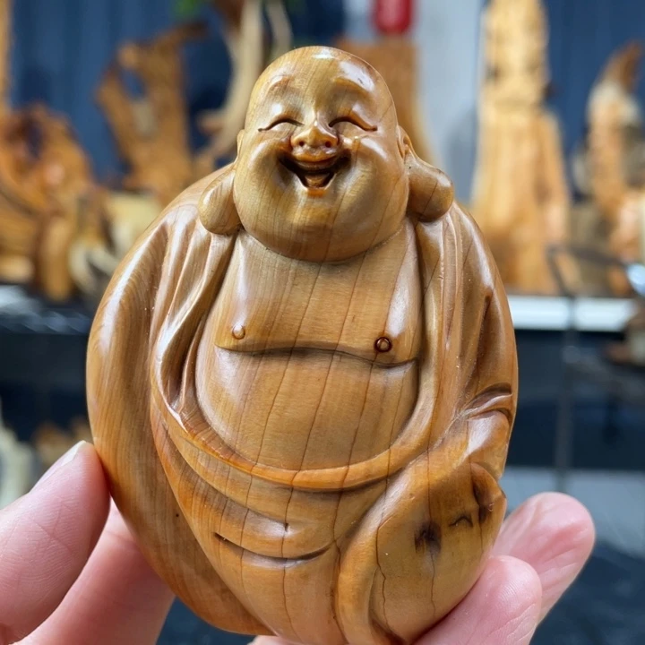 柏木（崖柏）手把件