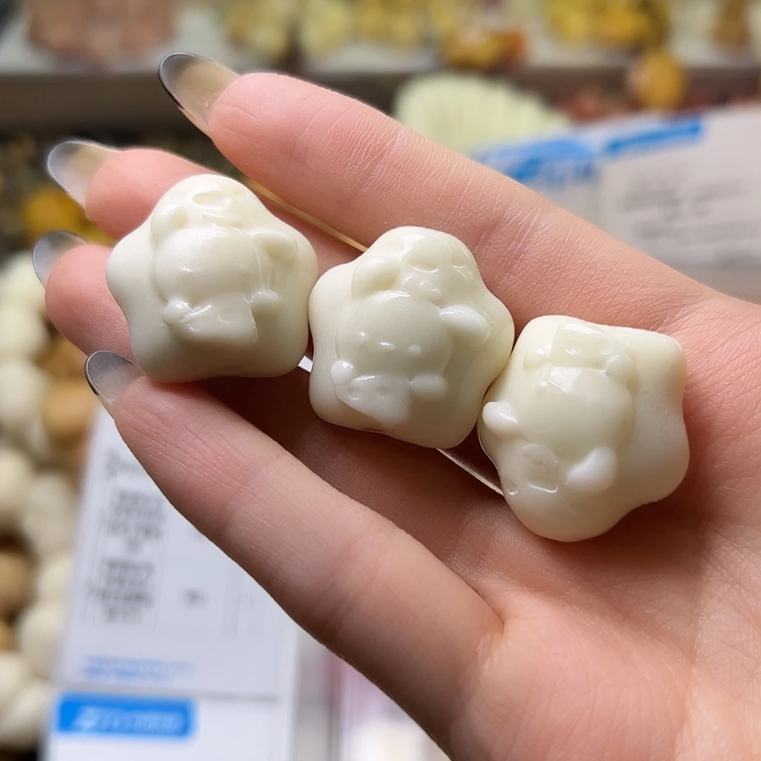 菩提根/象牙果吊坠微瑕兔子星星3颗