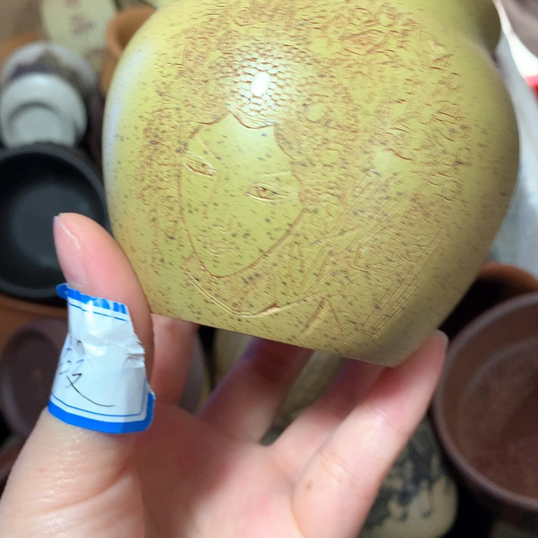 紫砂杯子微瑕不退换紫砂