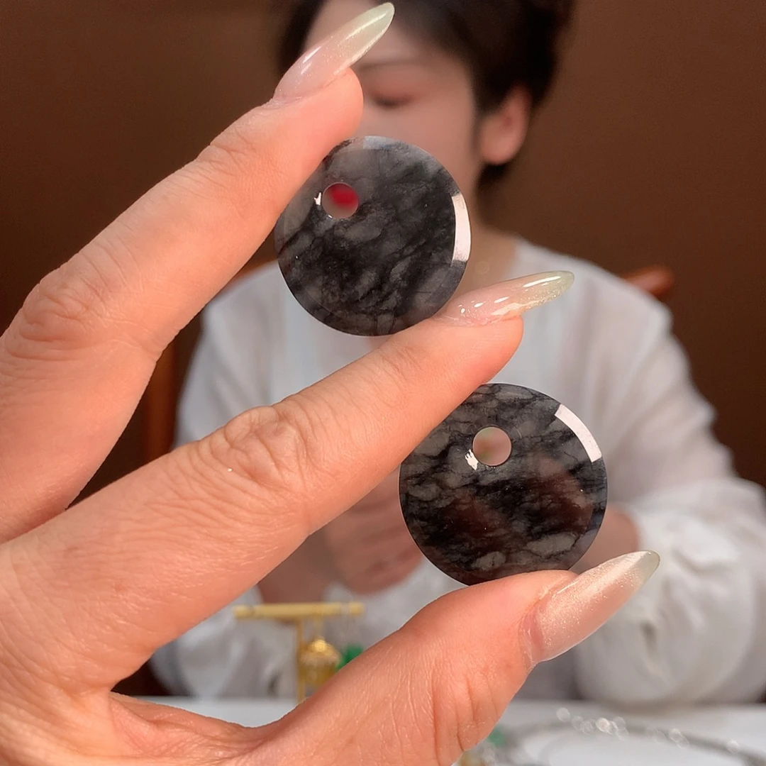 李***～未镶嵌翡翠耳饰耳饰