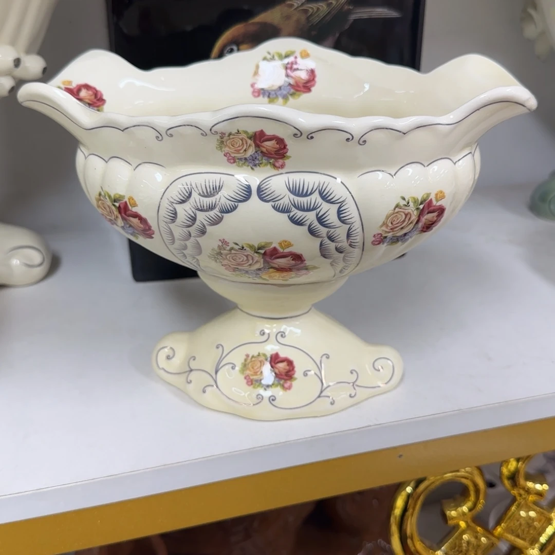 瓷片陶瓷工艺花瓶摆件