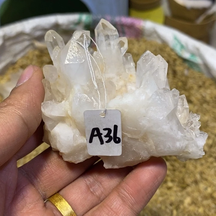 水晶水晶原石摆件未镶嵌