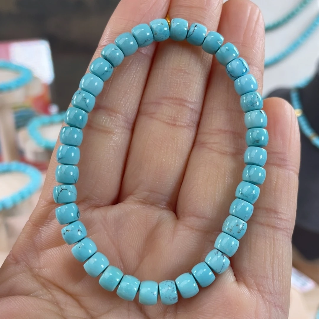 绿松石未镶嵌套链