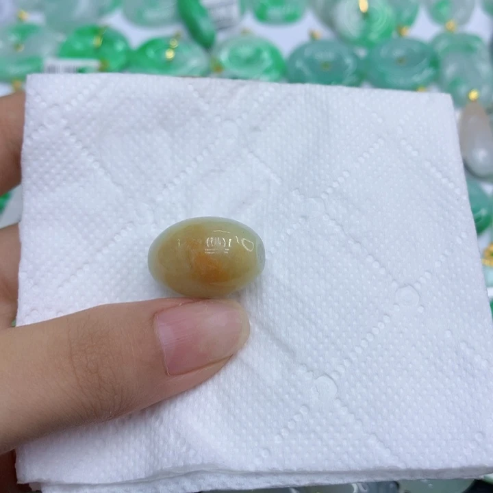 颈饰18K金镶嵌翡翠11111111111