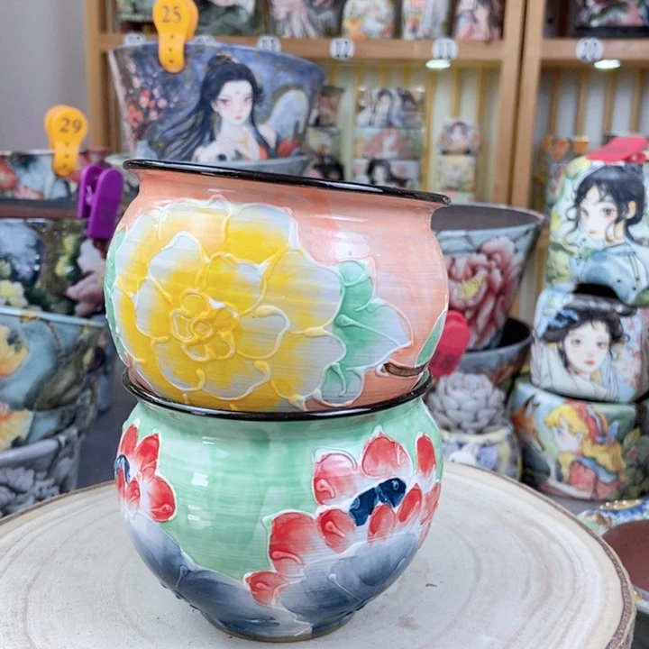 景德镇艺术手绘作品