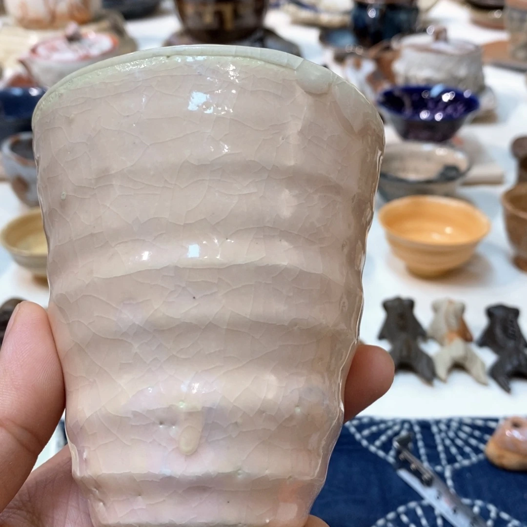 柴烧侘寂粗陶茶具