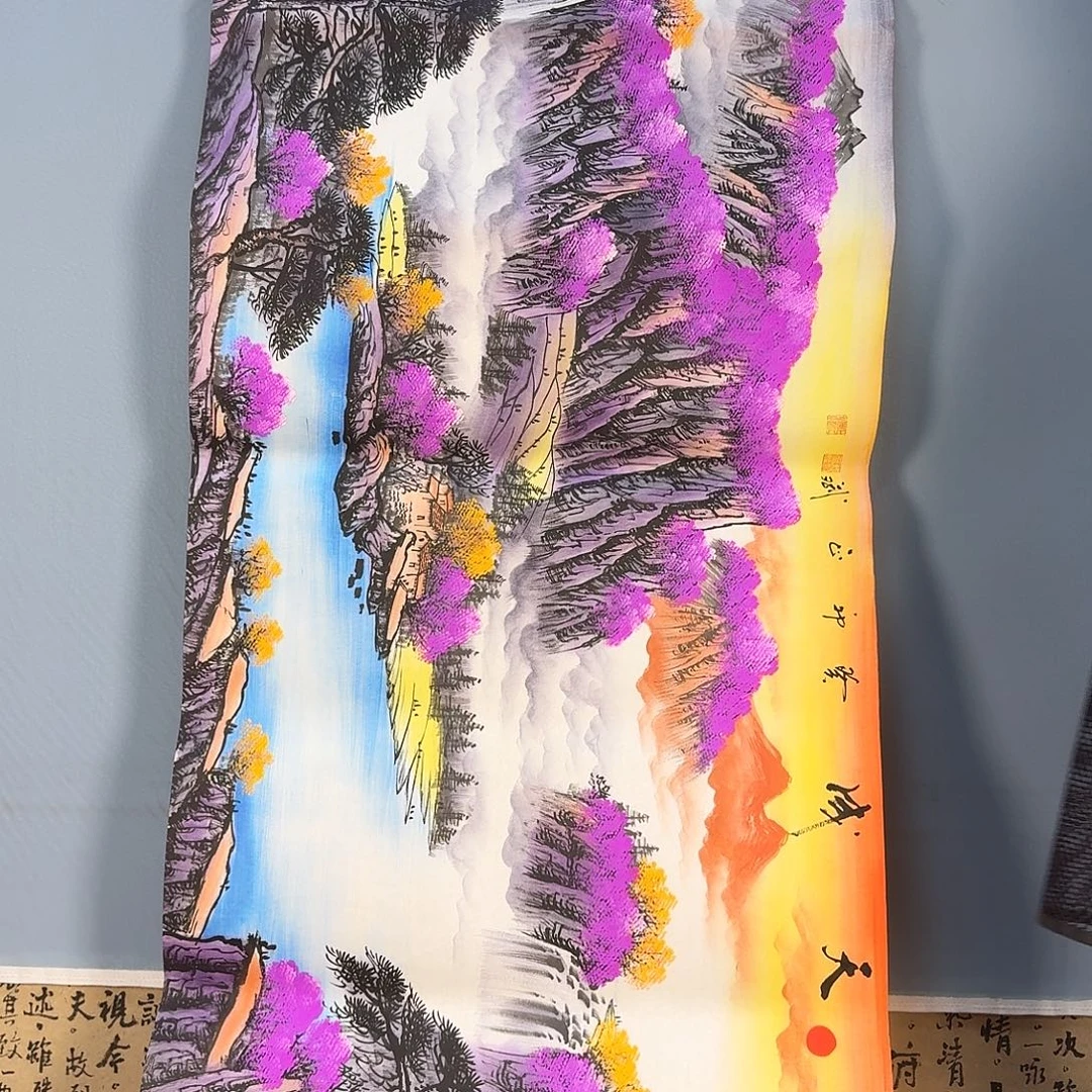 国画1077 牡丹图画