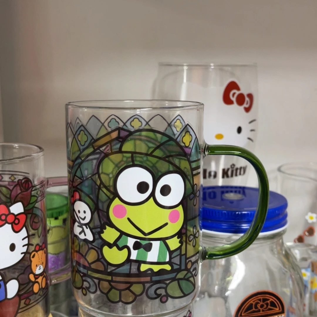 水晶玻璃吸管款大眼蛙