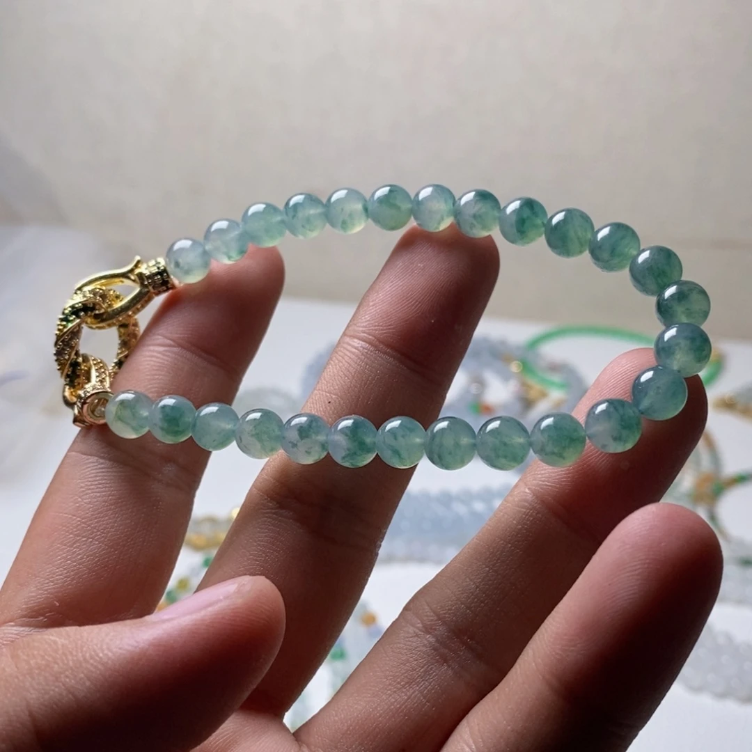 定制翡翠未镶嵌缅甸翡翠a货卡7