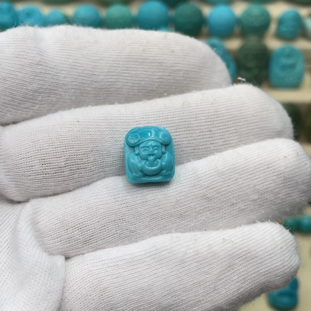 绿松石未镶嵌颈饰卡11.2-12.7-7