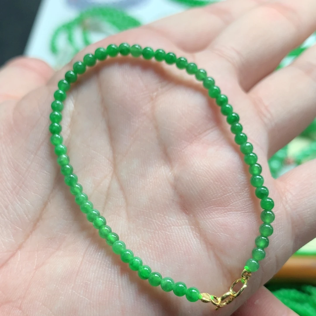 翡翠未镶嵌手链翡翠