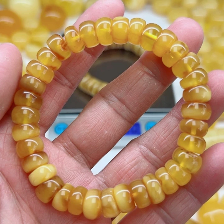 未镶嵌琥珀（矿物珀）裸石