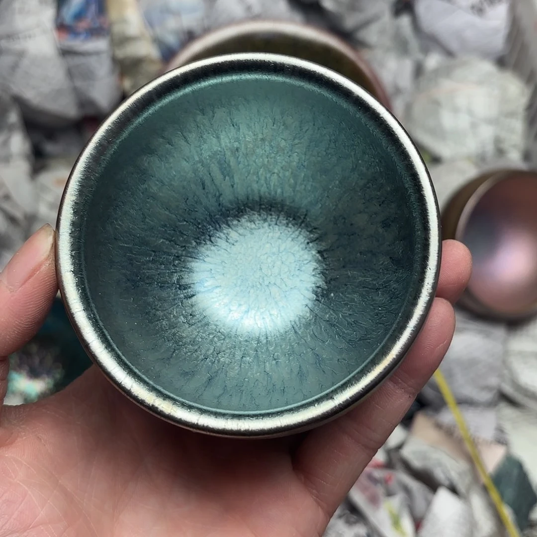 茶盏微瑕建盏主人杯一只