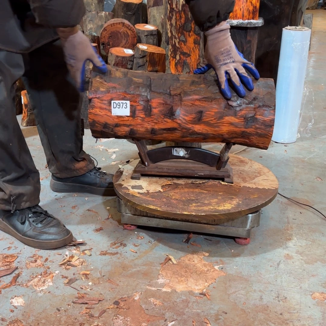 绿泥一物一拍血檀编码973