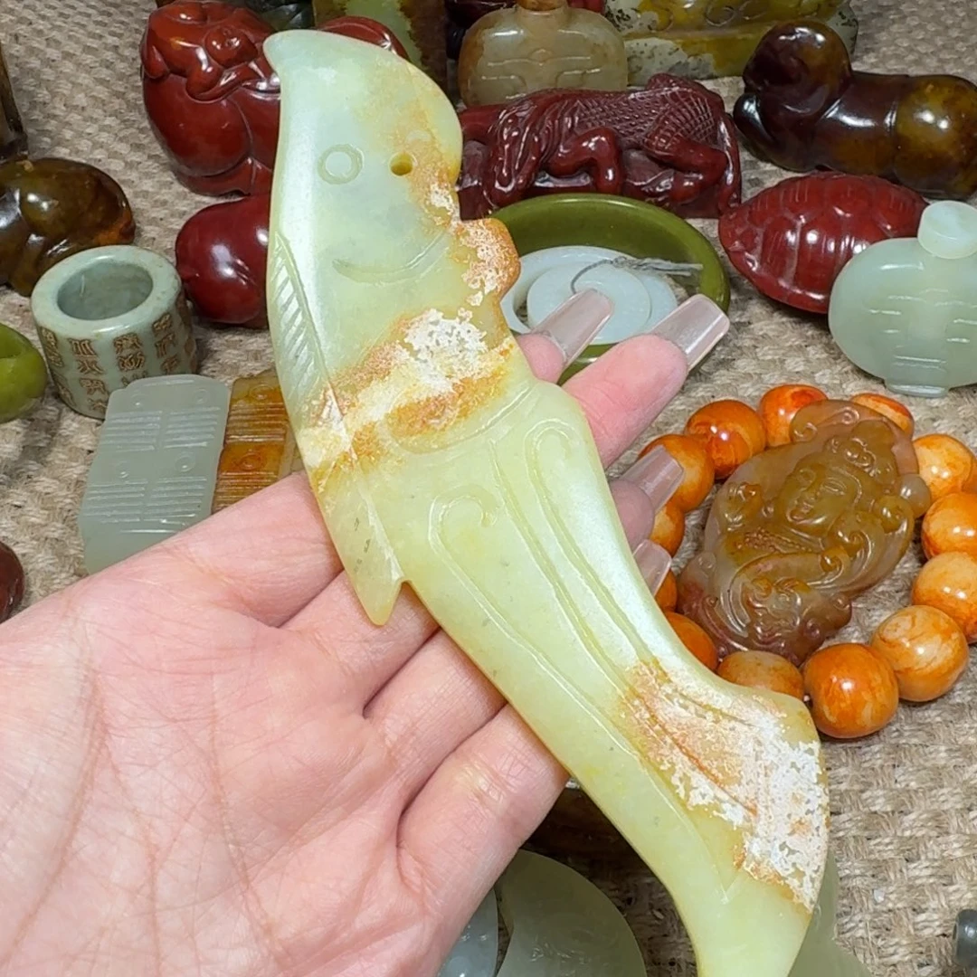 白玉菩提吊坠挂件