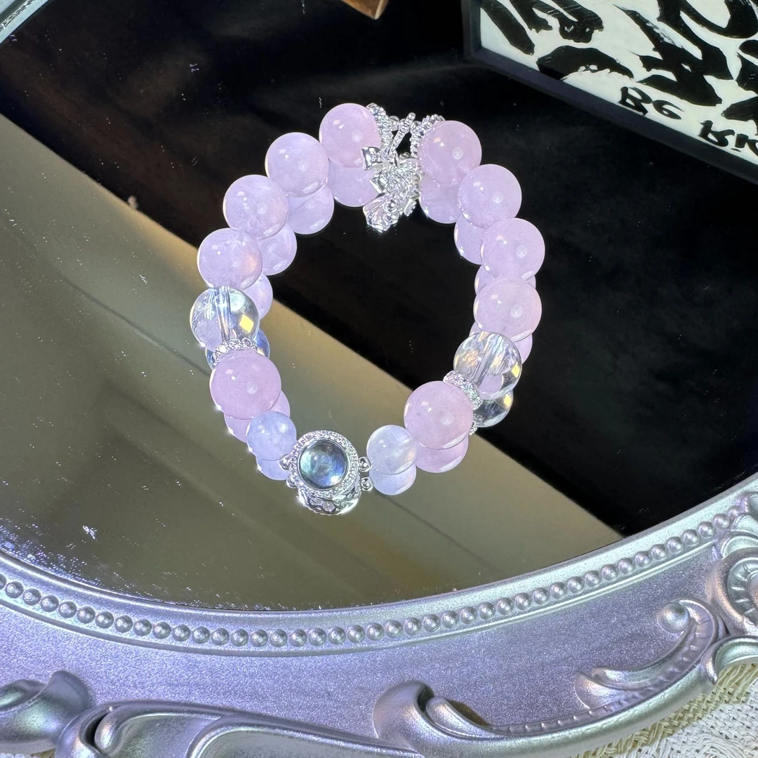 【梦幻岛屿】天然原创水晶手串 天然水晶宝石质检发货 水晶手饰品