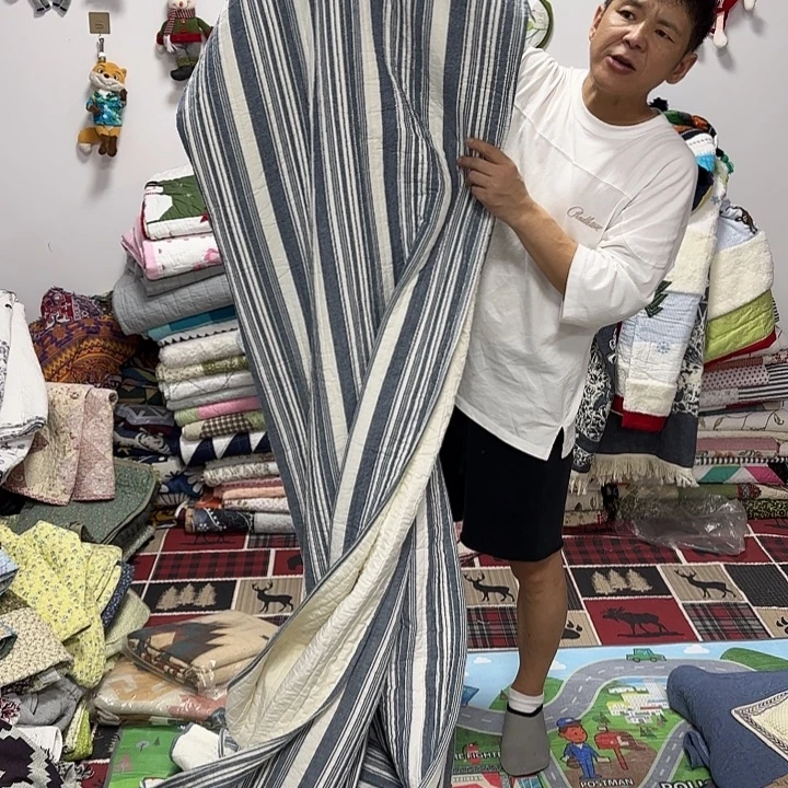 没***字棉花瑕疵款 床盖好看的