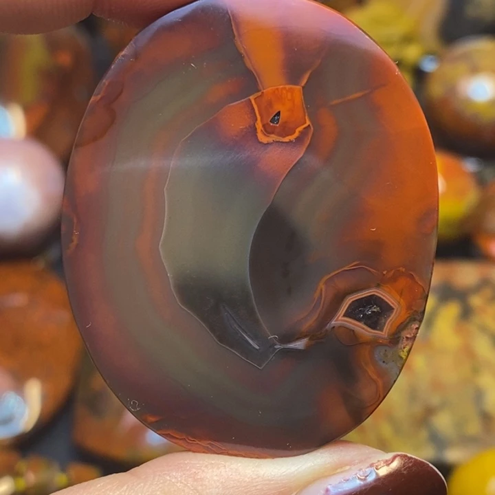 玛瑙/玉髓未镶嵌颈饰