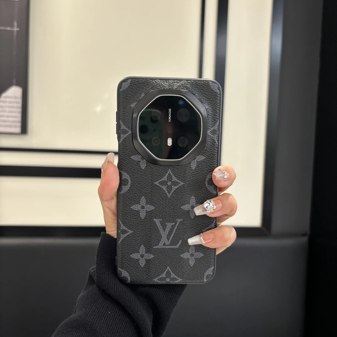 老花皮质适用于华为mata70pro高级新款mate60rs非凡大师手机壳40