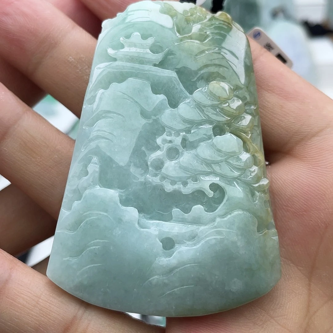 颈饰未镶嵌翡翠翡翠