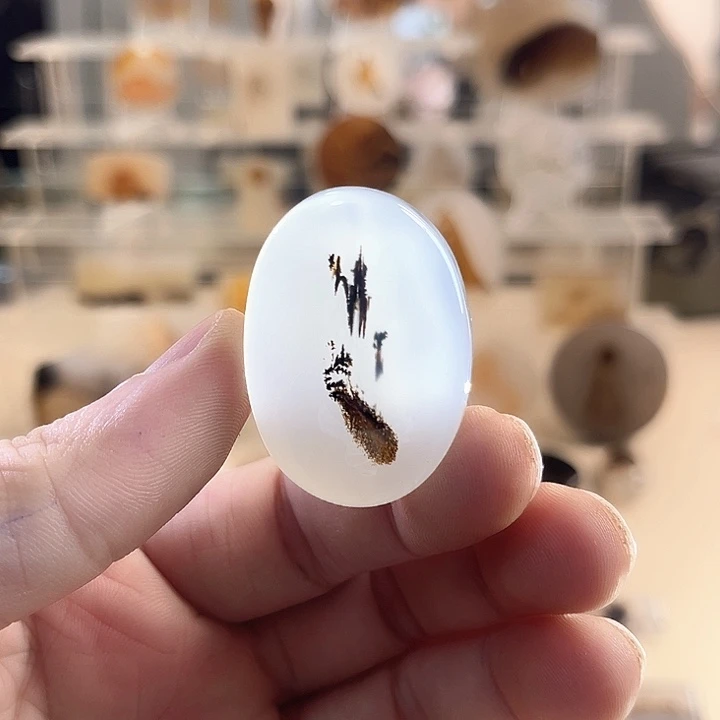 玛瑙/玉髓未镶嵌吊坠(不含链)