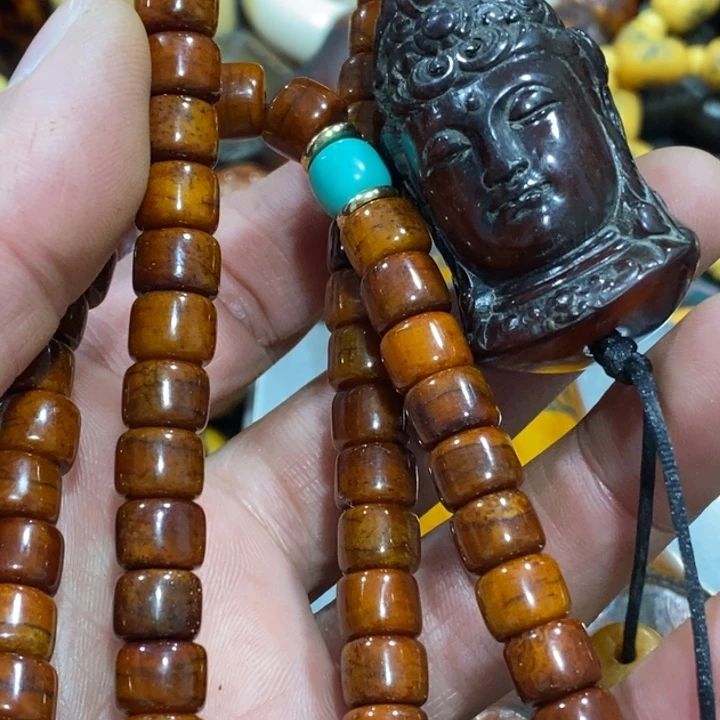 滴血莲花菩提吊坠