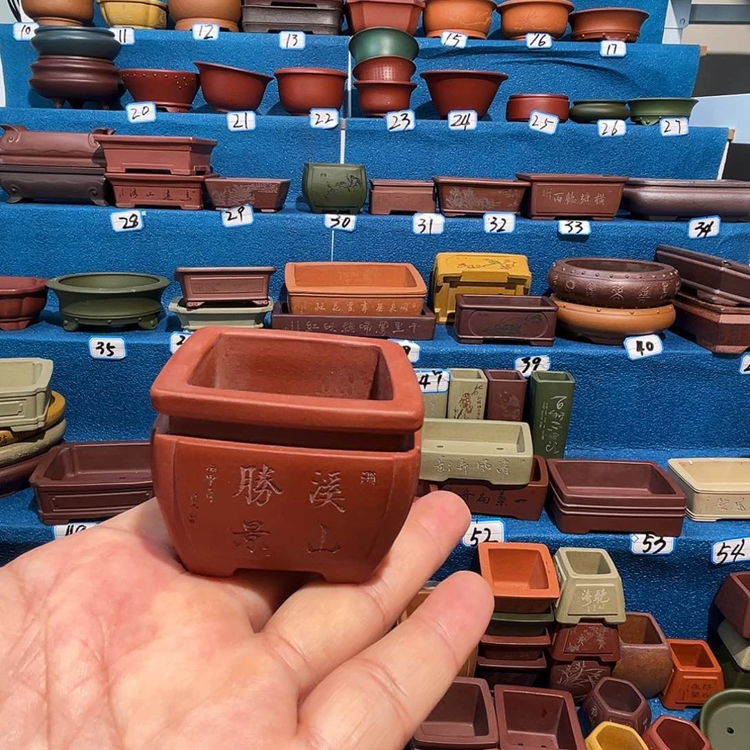 紫砂紫砂花盆4.5*4