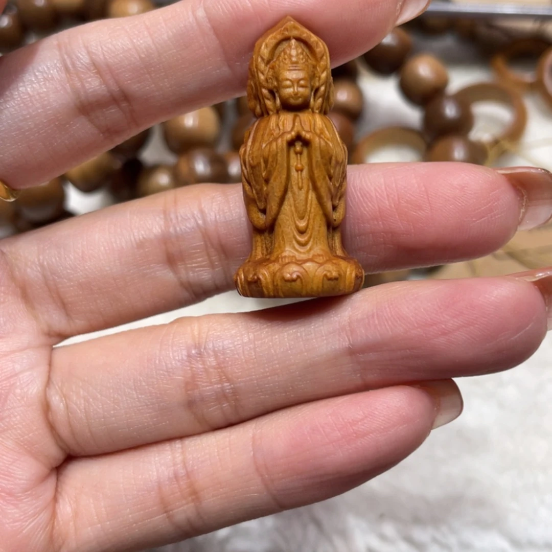 【闪购商品】檀香木吊坠小吊坠微瑕
