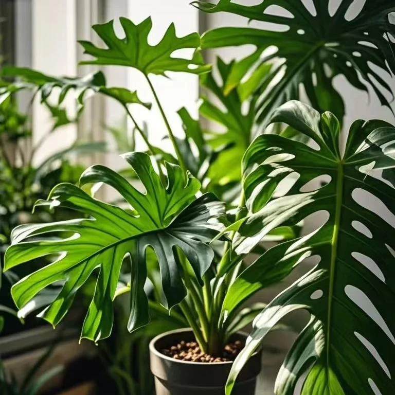 【春羽】室内观叶盆栽客厅净化绿植好养护种植生长好看龟背竹