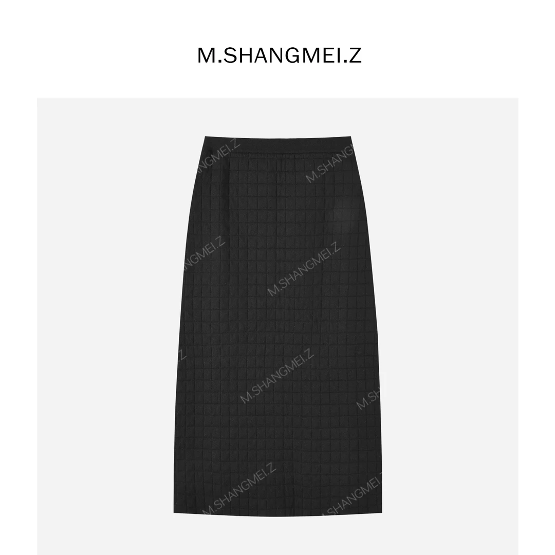 M.SHANGMEI.Z/沐熙【罗生门】美大哥秋冬厚款保暖舒适半身裙X113244