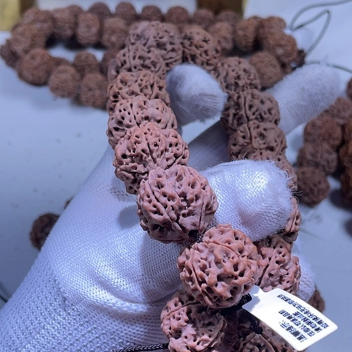 看***柳金刚菩提手串22古龙蜂窝