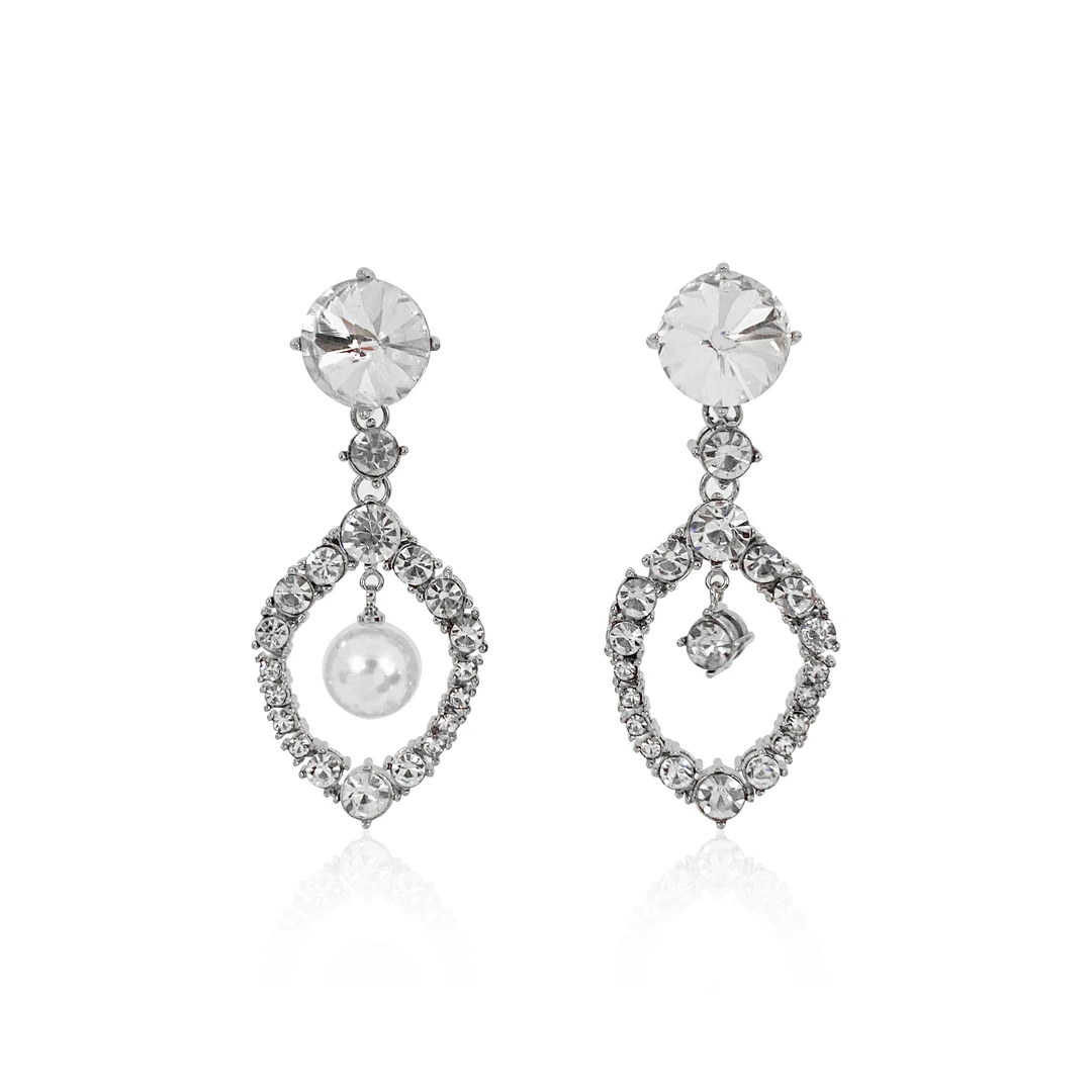 铜合金珐琅耳饰 欧货DP高品耳环-6400