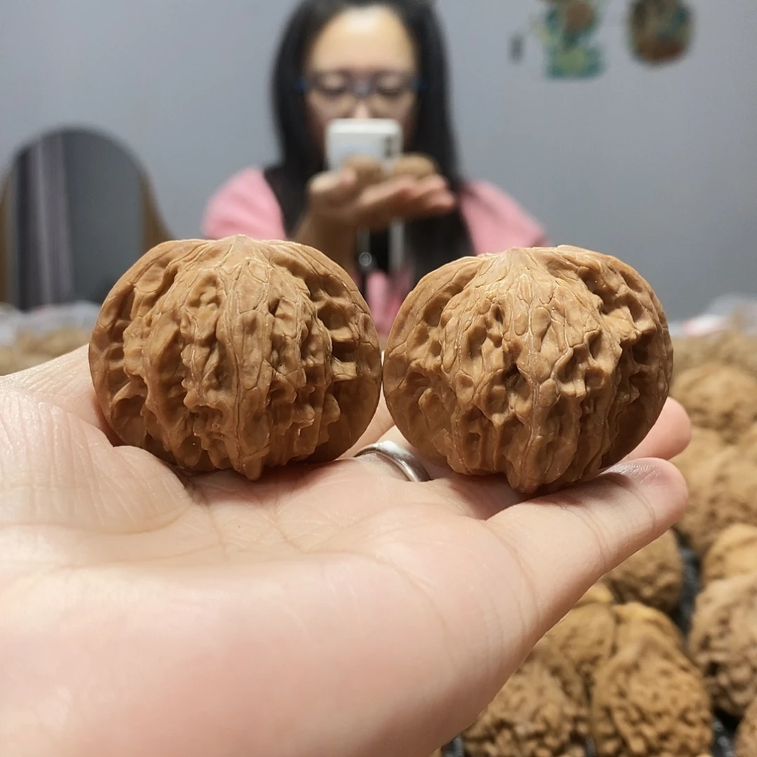 菩***提吊坠文玩核桃磨盘42+