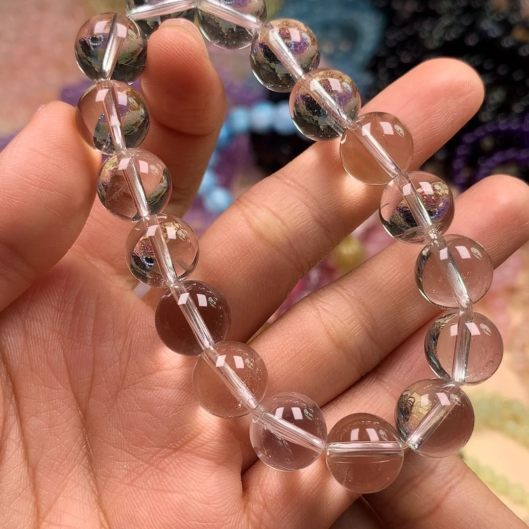 水晶手链未镶嵌天然