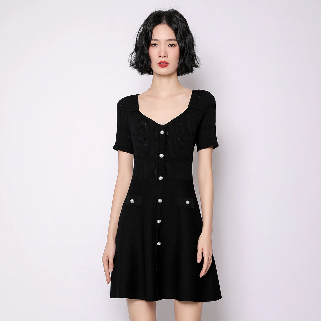 EVA OUXIU/伊华欧秀连衣裙E32ZQ0301