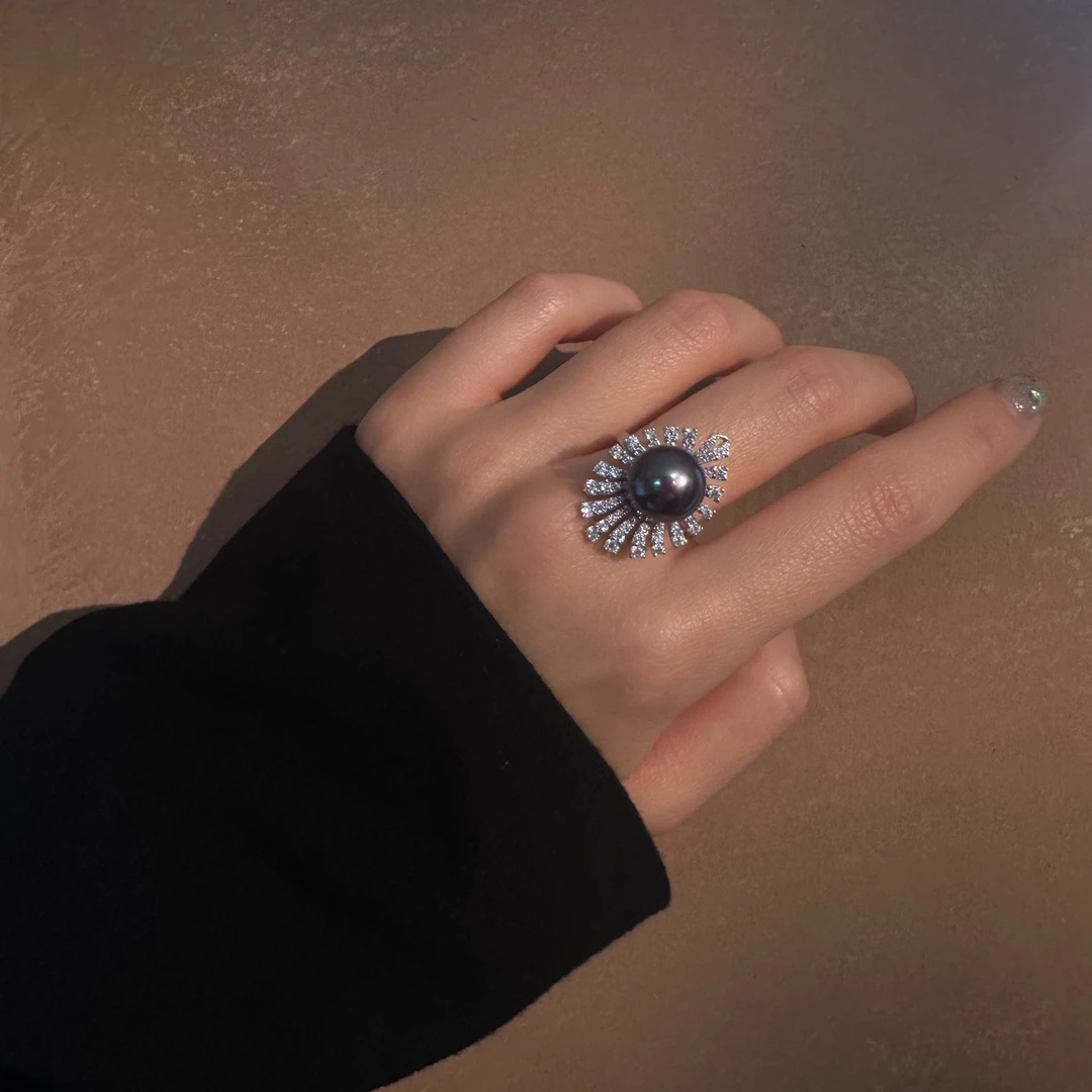 礼兰珠宝【锦礼】S925银淡水珍珠戒指