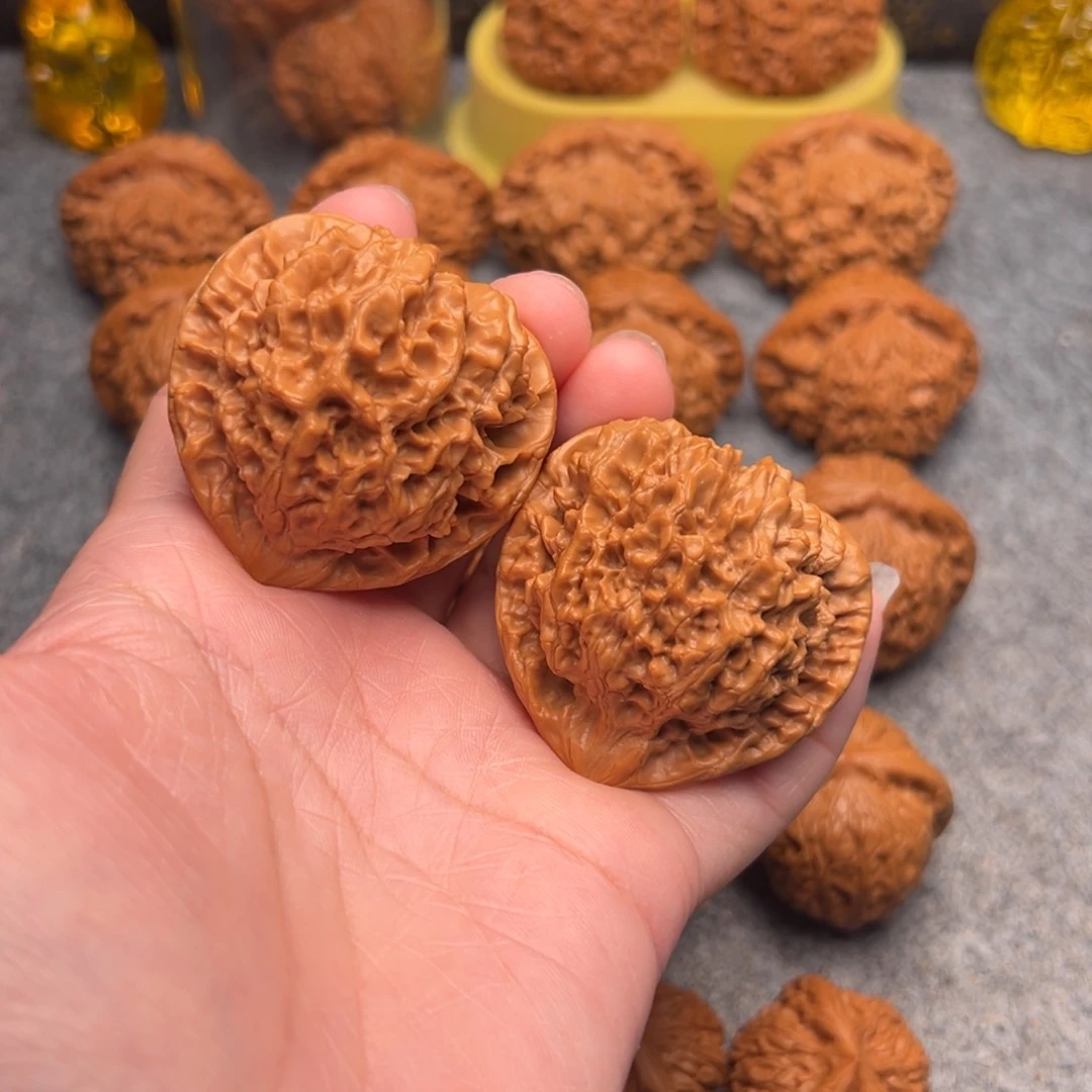 文玩核桃把件精品官帽46