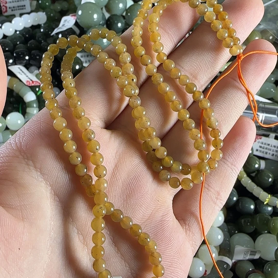 和田玉手链未镶嵌7