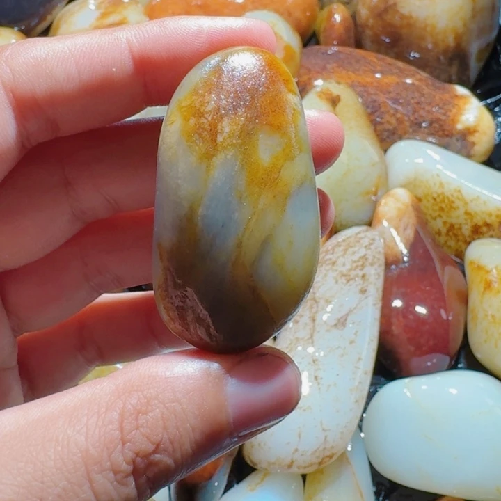 和田玉未镶嵌挂件37克