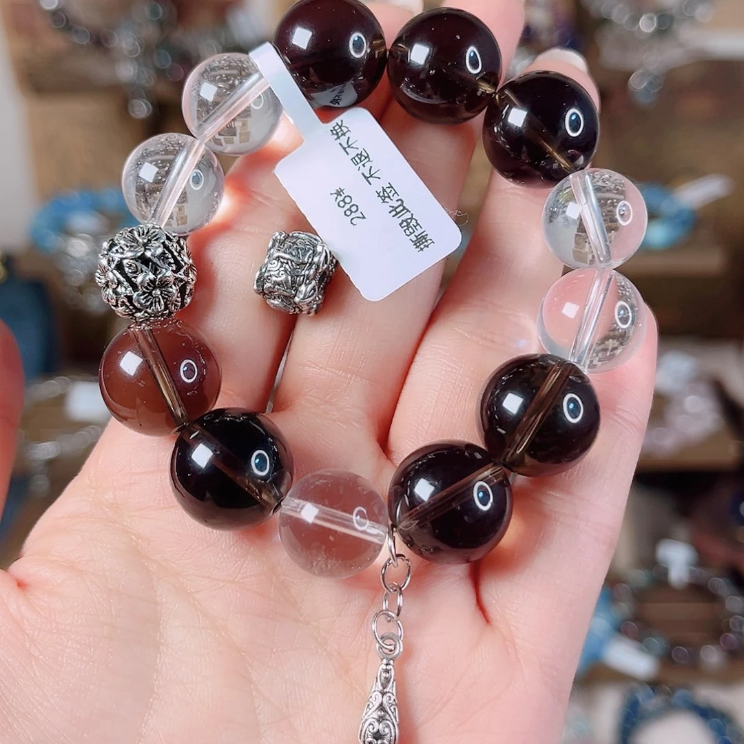 水晶手串未镶嵌小****?手串