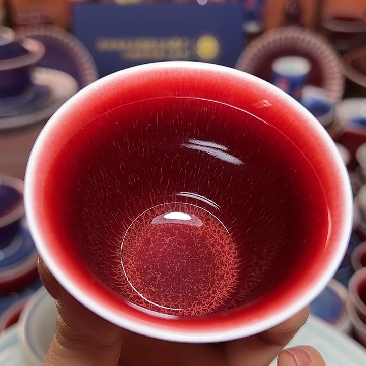 瓷片景德镇品艺轩郎红