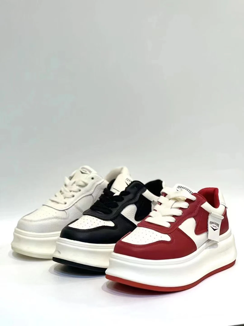 时尚休闲鞋小白鞋时尚甜辣千金风6267