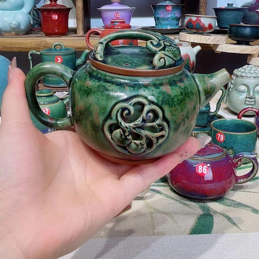 瓷片禹州钧瓷艺术作品