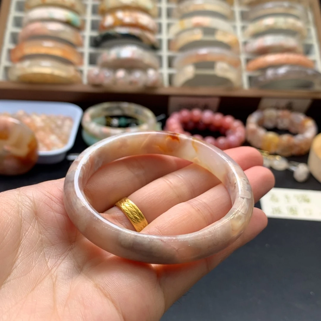 【闪购商品】手镯玛瑙/玉髓未镶嵌H*静