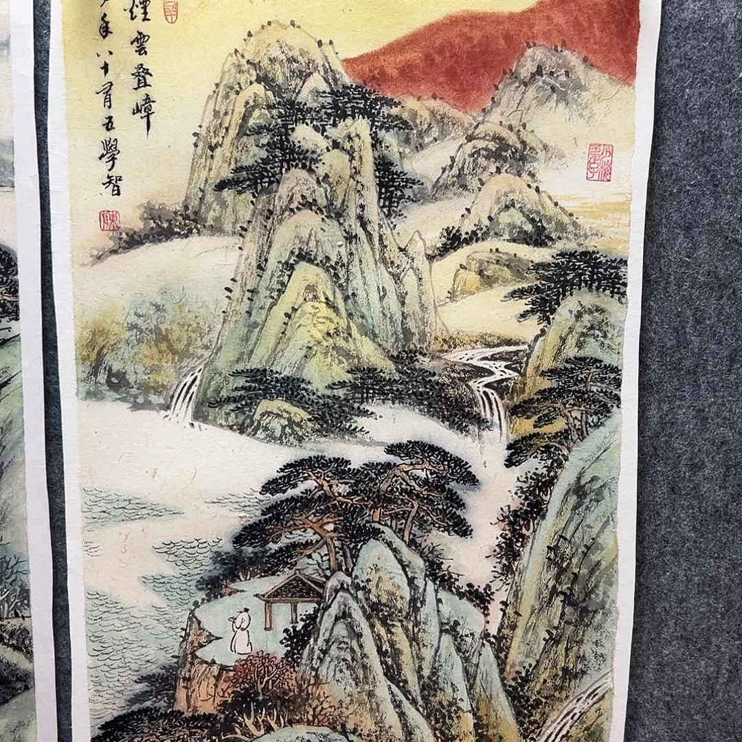书法陈学智老师亲笔手绘