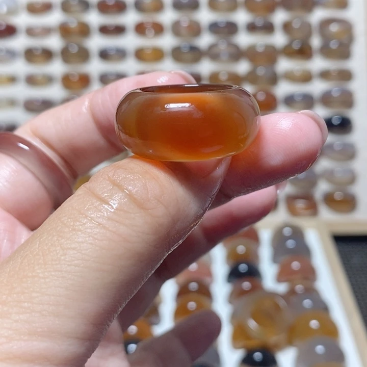 未镶嵌戒指玛瑙/玉髓港18