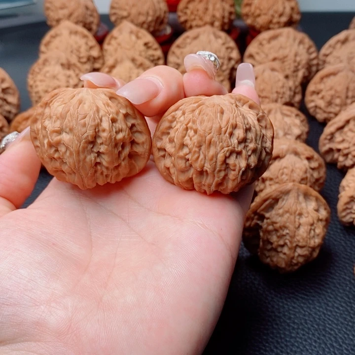 静***云文玩核桃把件磨盘