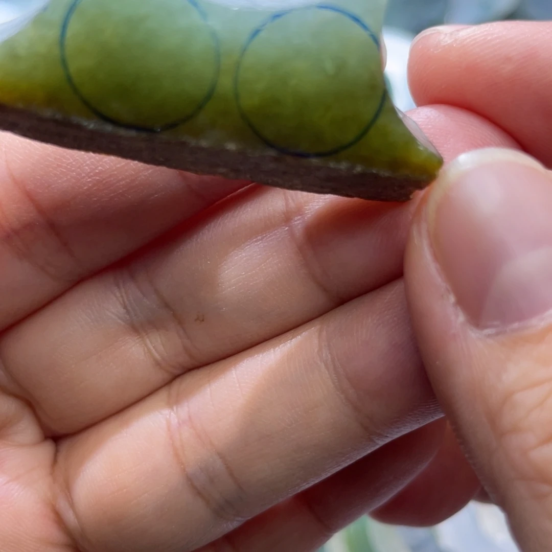 黄***子定制翡翠未镶嵌天然翡翠