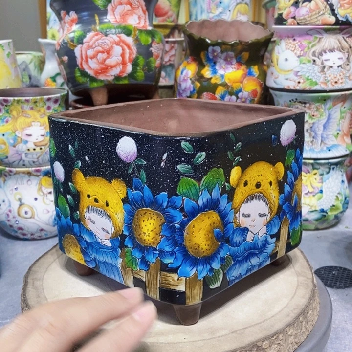 景德镇艺术手绘作品